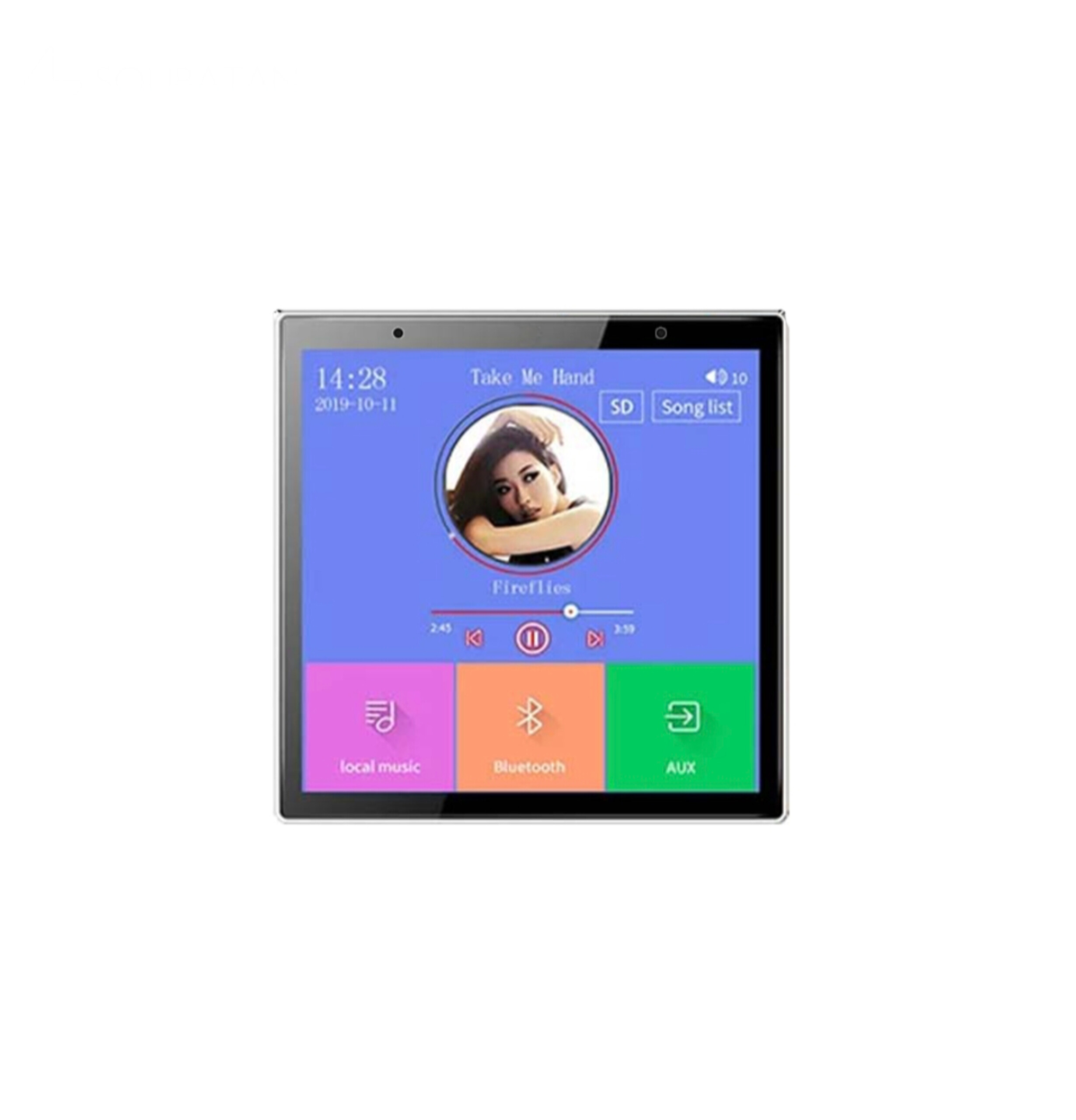 آمپلی فایر تمام تاچ 4 اینچ مدل AMT4